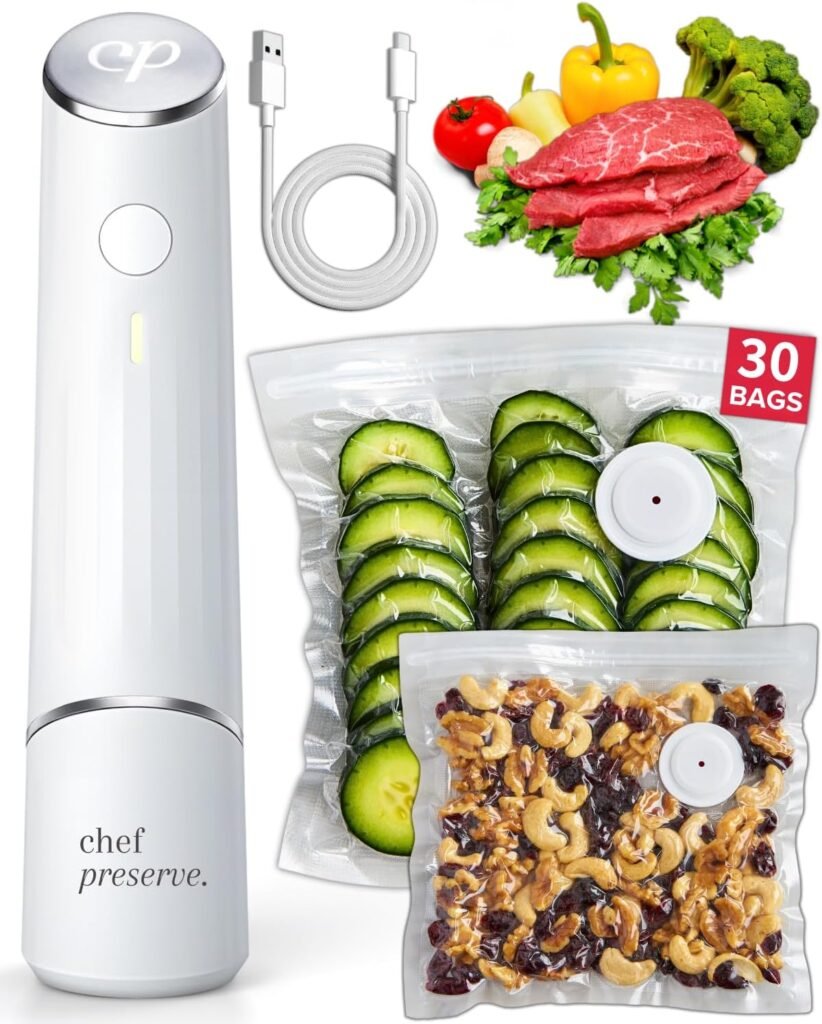 Chef Preserve Compact Vacuum Sealer Review: Save Food and Money Efficiently