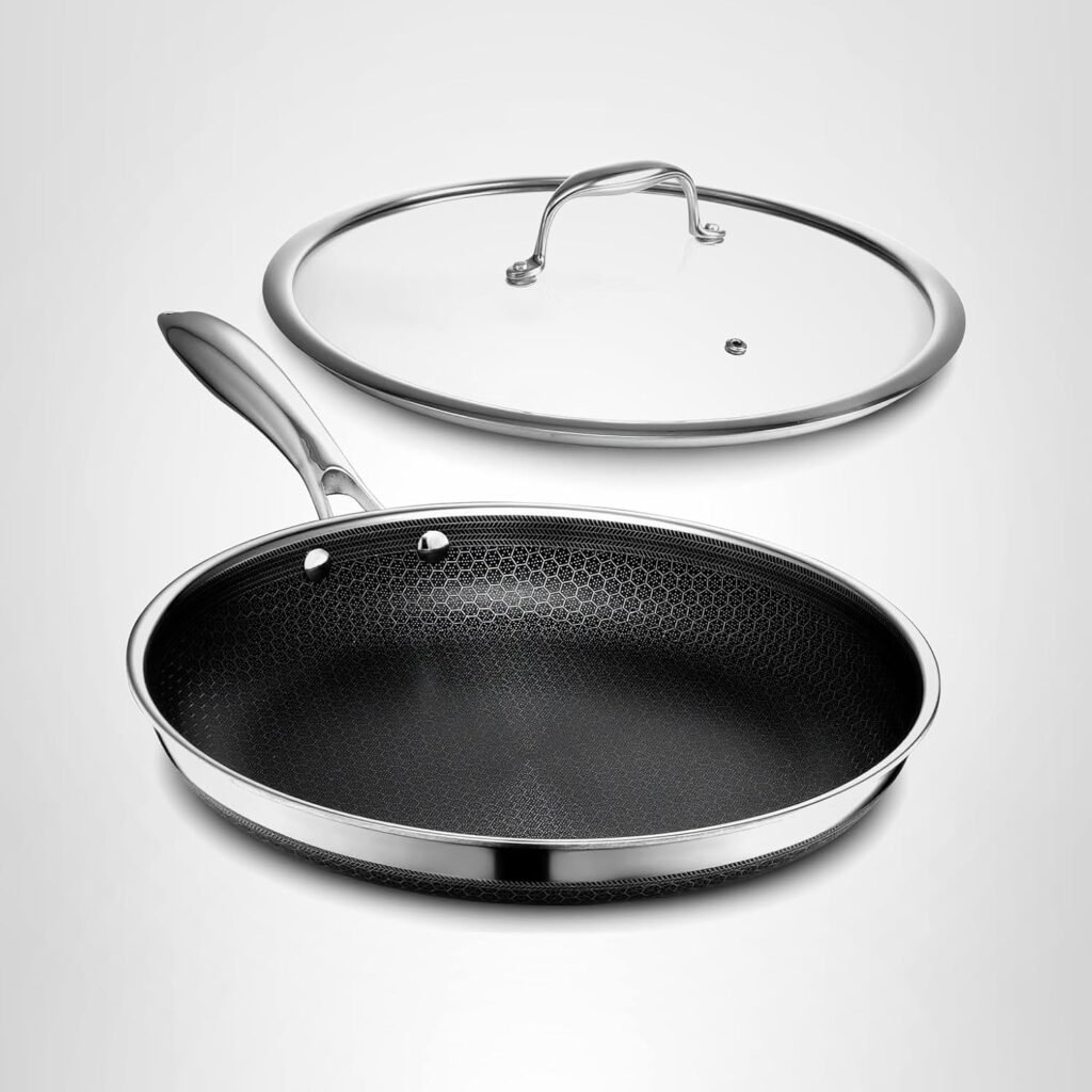 HexClad Hybrid Nonstick 12-Inch Frying Pan Review: Durable, Versatile Cookware for Your Kitchen