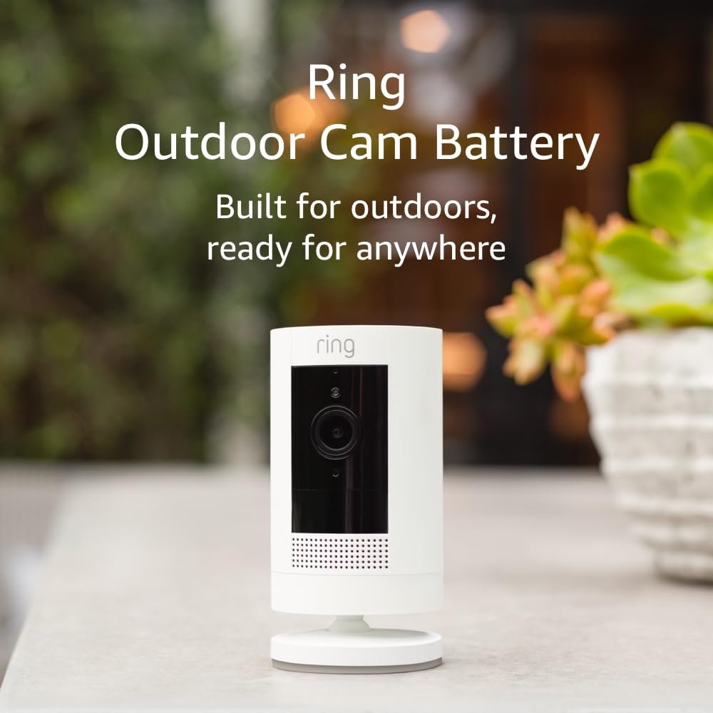 Ring Outdoor Cam: Reliable Weather-Resistant Security Camera with Color Night Vision