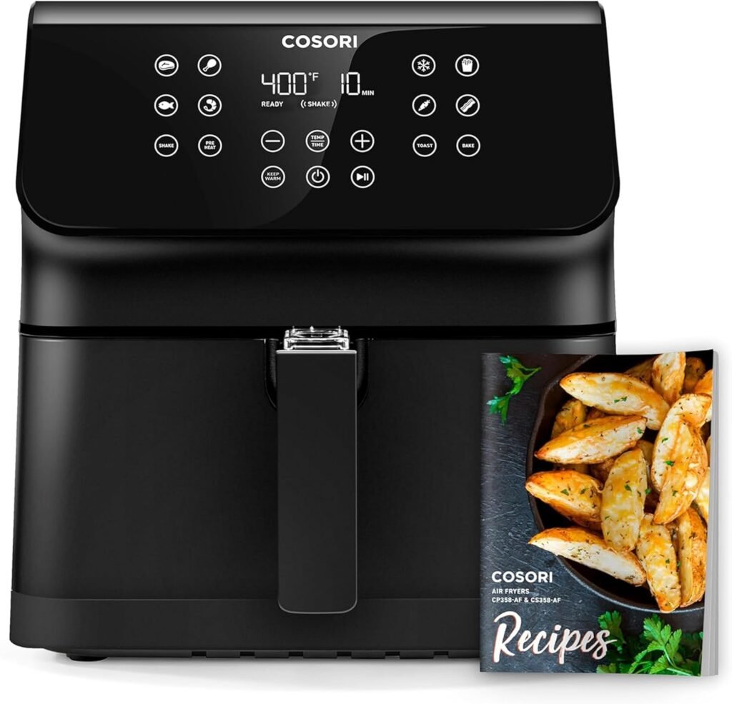 COSORI 12-in-1 Air Fryer 5.8QT Review: Fast Cook, Nutrition Facts, AdaptIQ Tech
