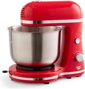 Dash delish by dash compact stand mixer, 3. 5 quart with beaters & dough hooks included