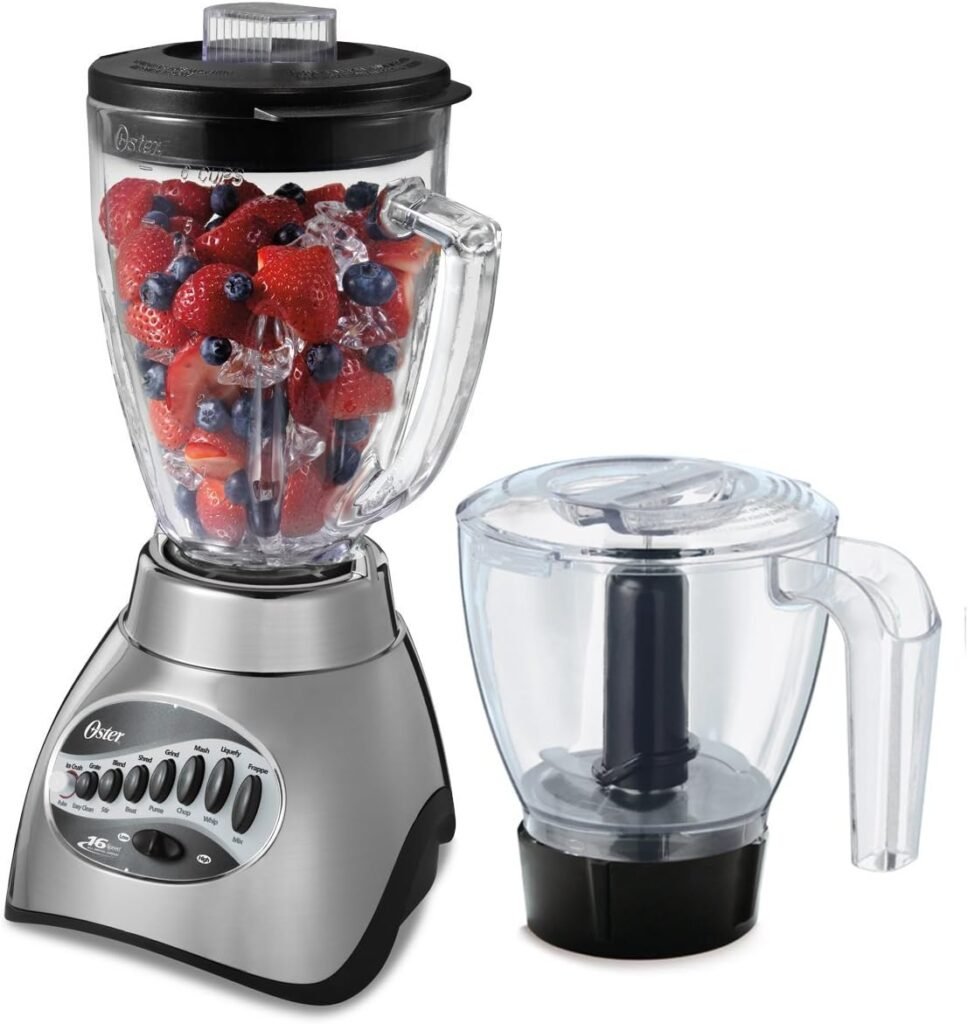 Oster Classic Series 16-Speed Blender Review: Reliable 5-Cup Glass Jar Blender
